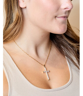 THEIA JEWELRY The Cross Necklace