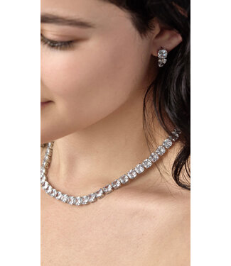 THEIA JEWELRY Clair Tennis Necklace THEIA JEWELRY Clair Tennis Necklace
