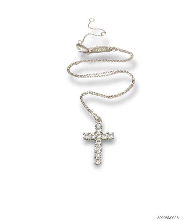 THEIA JEWELRY Julia Cross Necklace