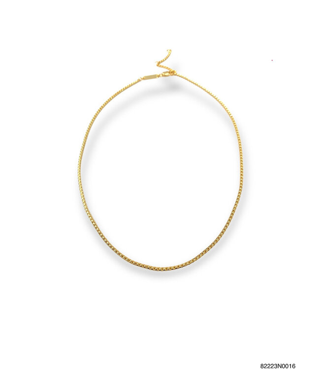 THEIA JEWELRY Taylor Short Necklace Gold