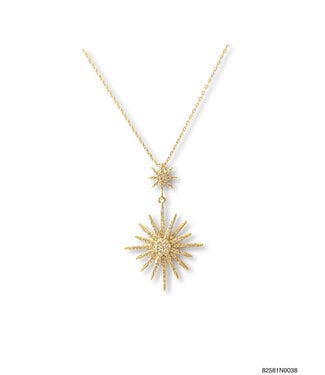 THEIA JEWELRY Goddess of Light Two Tier Short Necklace