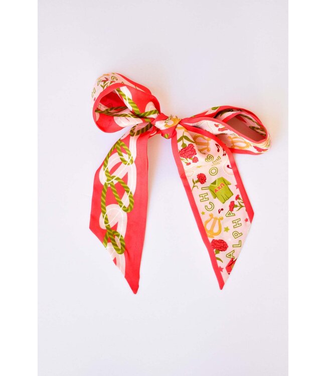 Sorority Skinny Scarf