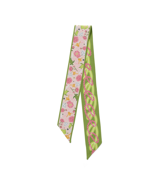 Sorority Skinny Scarf