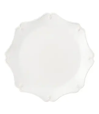 JULISKA Berry & Thread Scalloped Charger - Whitewash