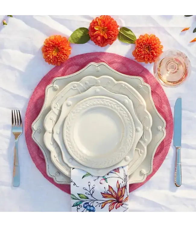 JULISKA Berry & Thread Scalloped Charger - Whitewash