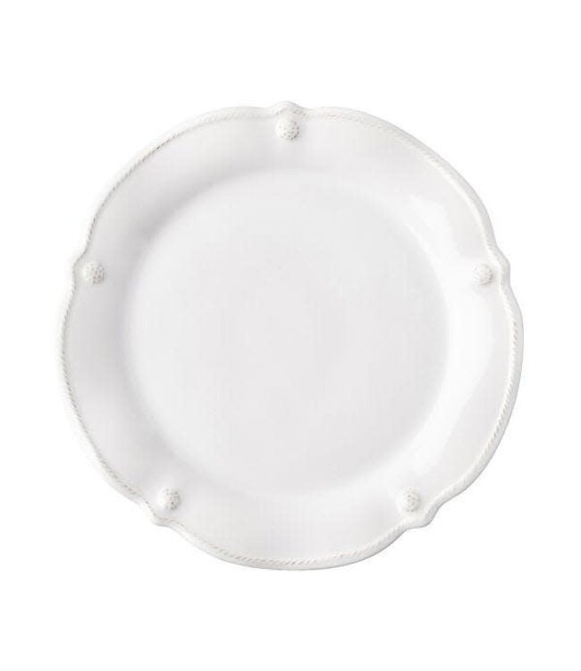 JULISKA Berry & Thread Whitewash Flared Dessert/Salad Plate