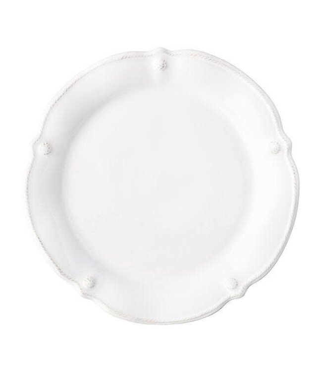 JULISKA Berry & Thread Whitewash Flared Dinner Plate