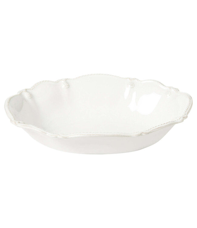 JULISKA Berry & Thread Oval Serving Bowl - Whitewash
