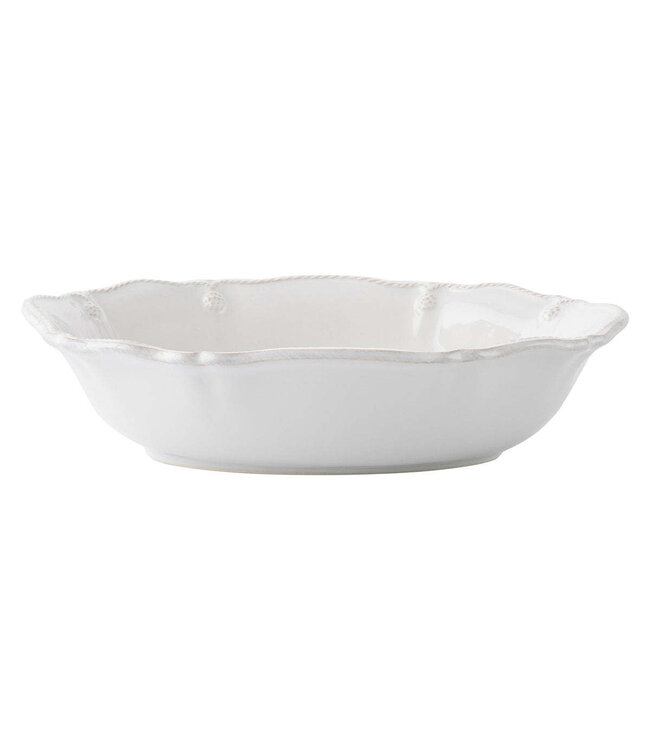 JULISKA Berry & Thread Oval Serving Bowl 12 in. - Whitewash