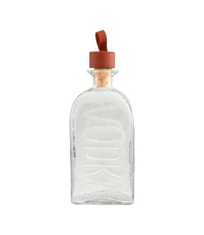 Embossed Glass Decanters