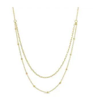 Delicate Double Appeal Necklace