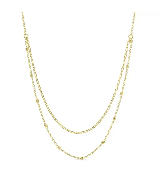Delicate Double Appeal Necklace