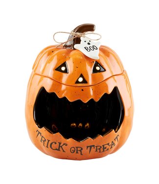 Trick Or Treat Jack-O-Lantern Container