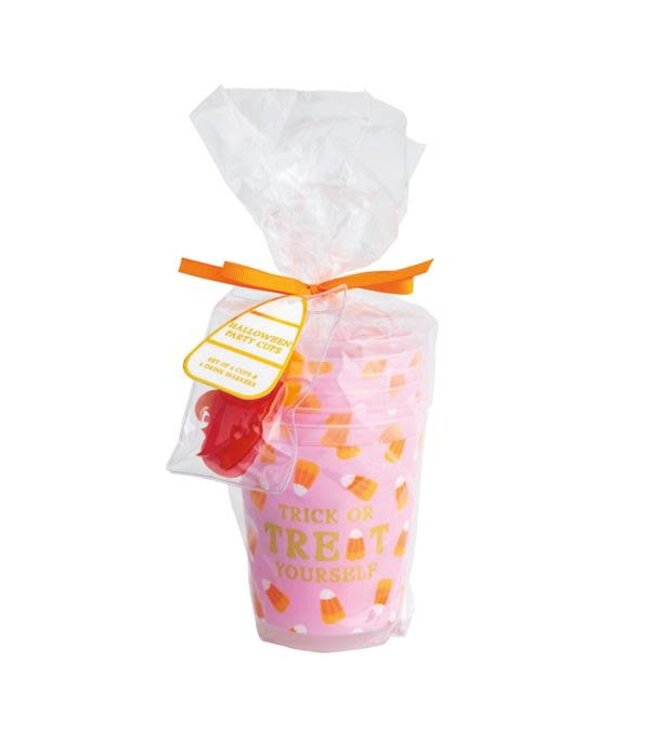 Halloween Party Cup & Drink Marker Sets