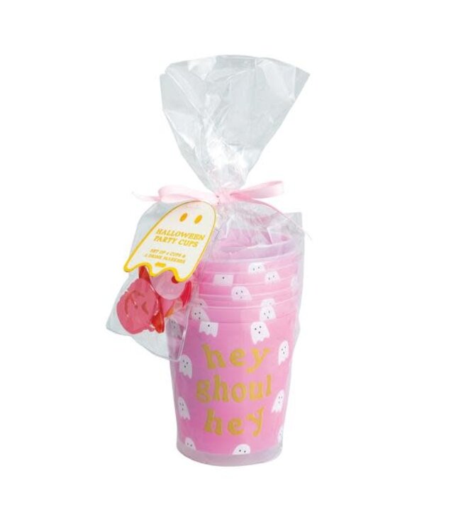 Halloween Party Cup & Drink Marker Sets