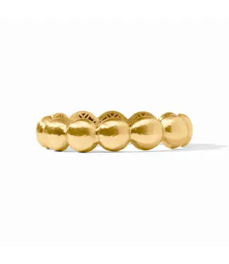 JULIE VOS Solara Nova Hinge Bangle Gold