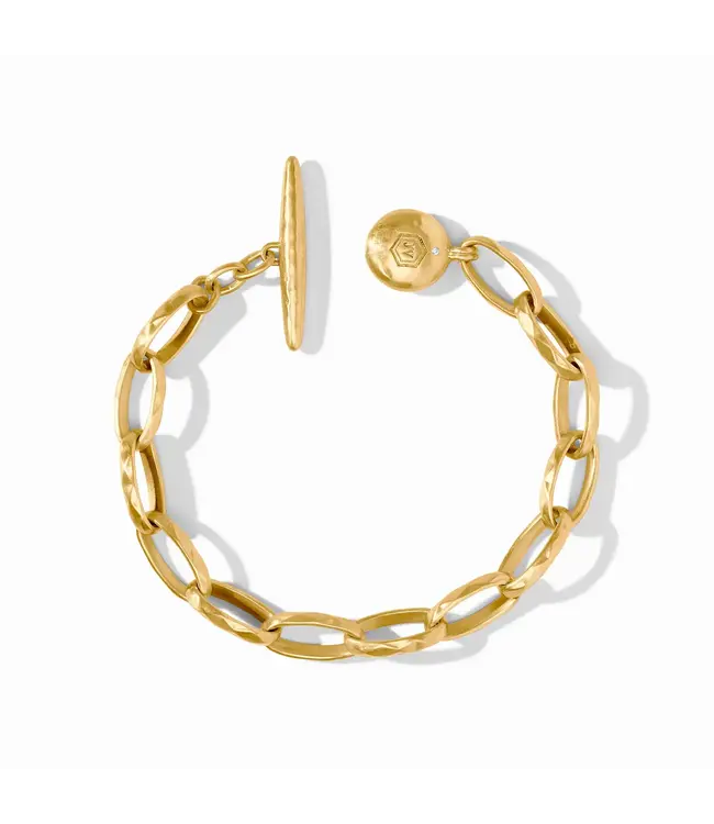 JULIE VOS Solara Link Bracelet Gold