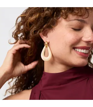 JULIE VOS Carnaby Doorknocker Earring