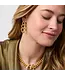 JULIE VOS Dolce Link Earring Gold