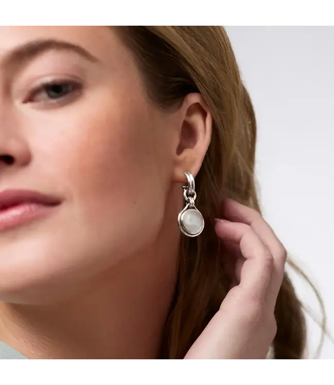 JULIE VOS Solara Hoop & Charm Earring