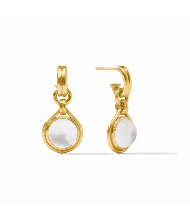 JULIE VOS Solara Hoop & Charm Earring