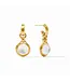 JULIE VOS Solara Hoop & Charm Earring