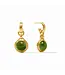 JULIE VOS Solara Hoop & Charm Earring