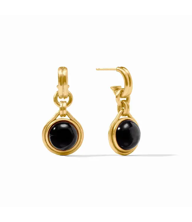 JULIE VOS Solara Hoop & Charm Earring