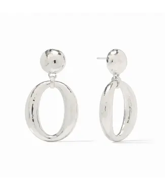 JULIE VOS Solara Orbit Statement Earring Silver