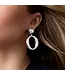 JULIE VOS Solara Orbit Statement Earring Silver