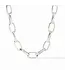 JULIE VOS Solara Link Necklace Silver
