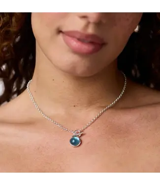 JULIE VOS Solara Solitaire Necklace