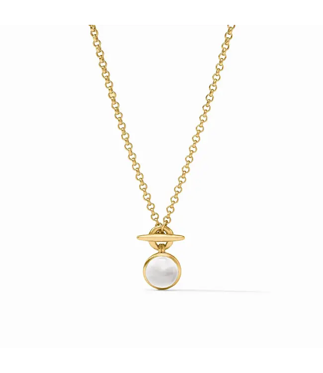 JULIE VOS Solara Solitaire Necklace
