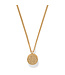 BRIGHTON Contempo Nuevo Petite Dome Necklace Gold