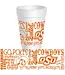 Osu - Traditions Font Wrap Cups - 10 Pack