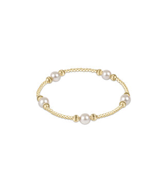 ENEWTON Purpose Pearl 6mm Bead Bracelet - Dignity