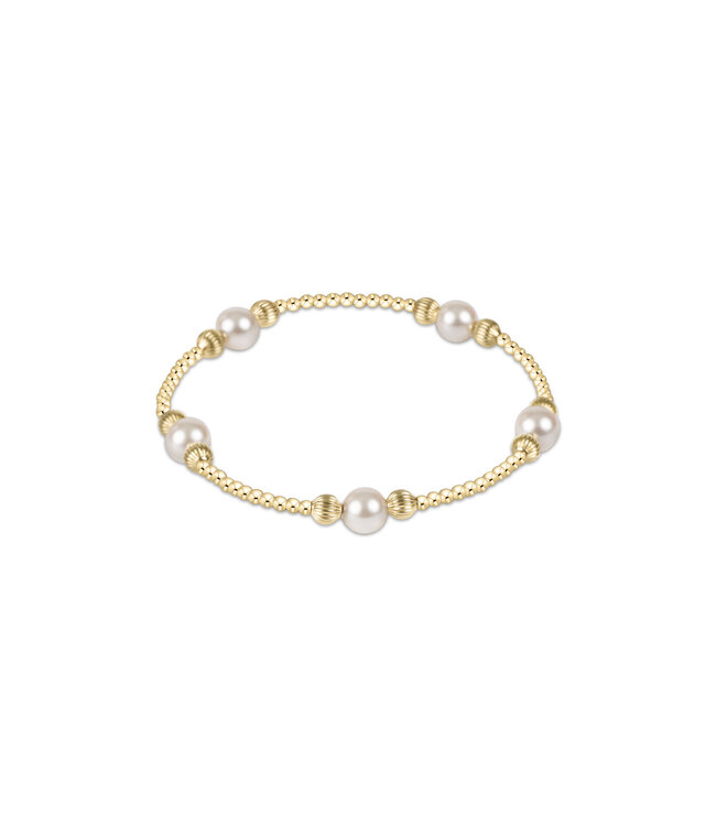 ENEWTON Purpose Pearl 6mm Bead Bracelet - Dignity