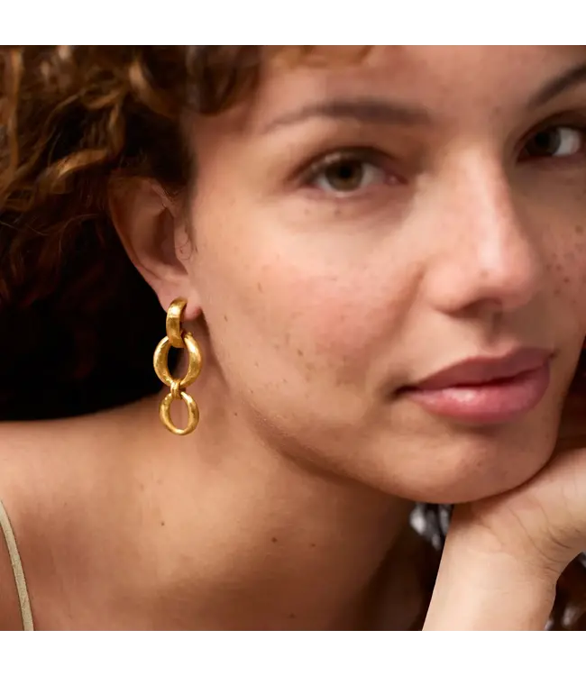 JULIE VOS Solara Orbit Earring Gold