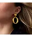 JULIE VOS Solara Orbit Statement Earring Gold