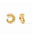 JULIE VOS Solara Spiral Earring