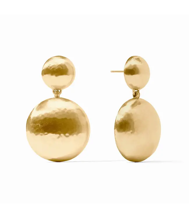 JULIE VOS Solara Statement Earring Gold