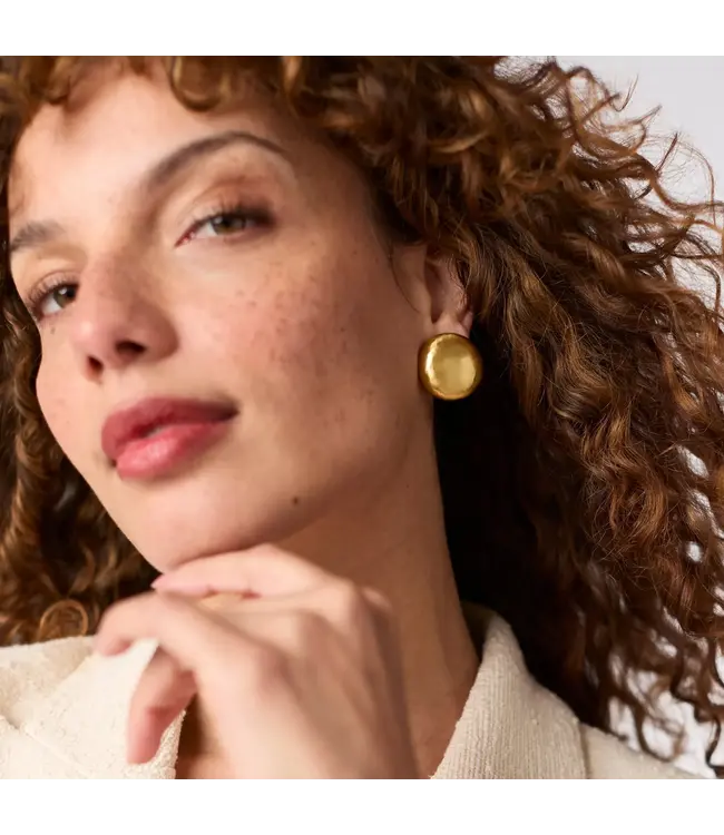 JULIE VOS Solara Statement Stud Gold