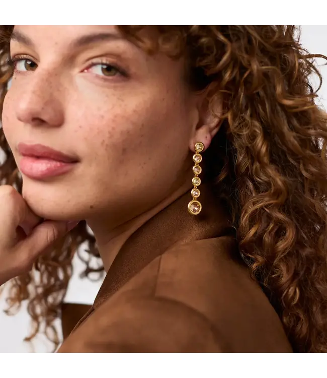 JULIE VOS Rainbow Tier Earring