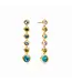 JULIE VOS Rainbow Tier Earring