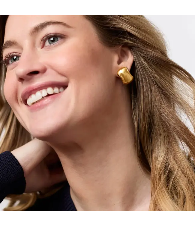 JULIE VOS Cannes Earring Gold