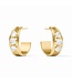 JULIE VOS Dolce Stone Hoop