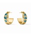 JULIE VOS Dolce Stone Hoop