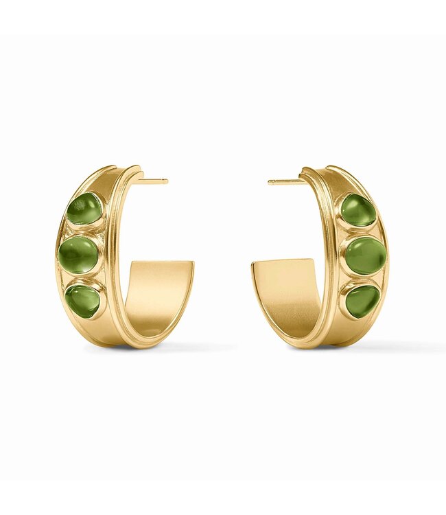 JULIE VOS Dolce Stone Hoop