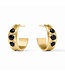 JULIE VOS Dolce Stone Hoop