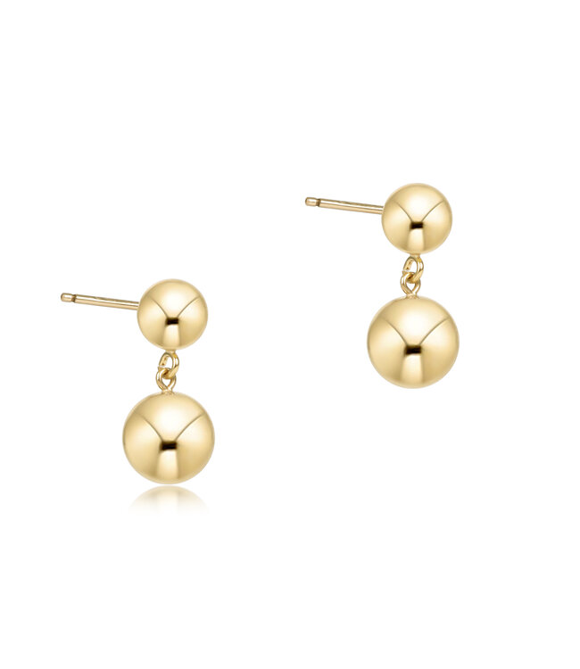 ENEWTON Classic 8mm Ball Drop Stud - Gold